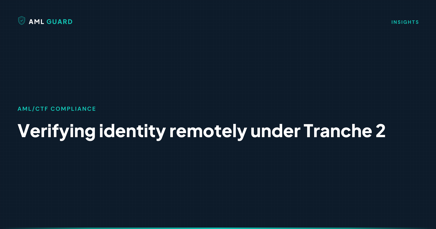 Verifying identity remotely under Tranche 2