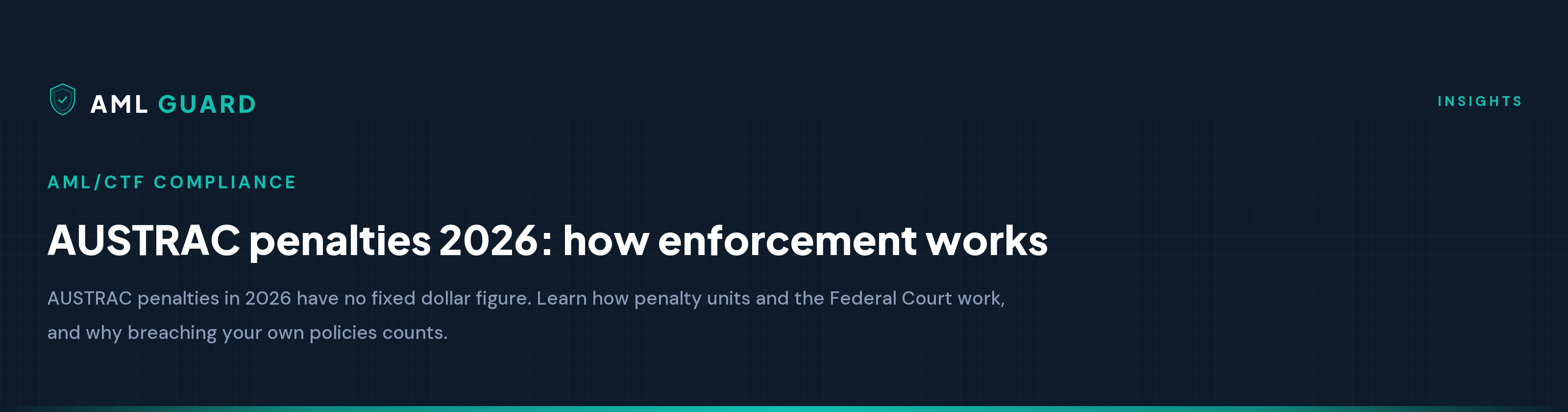 AUSTRAC penalties 2026: how enforcement works