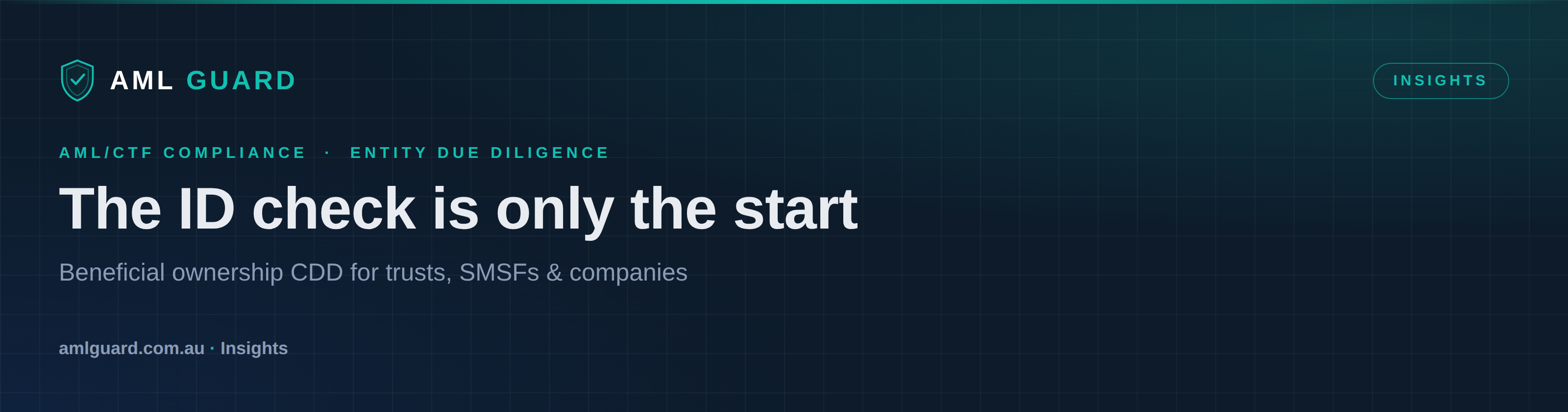 Beneficial ownership CDD for trusts, SMSFs and companies. The ID check is only the start.