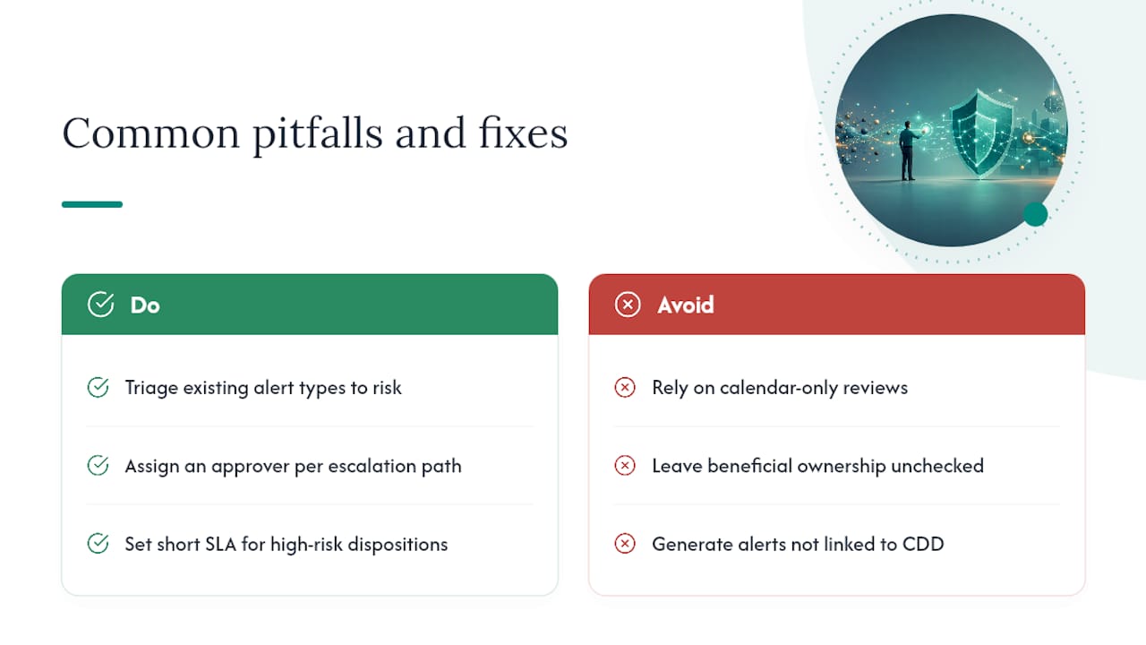Practitioner perspective: common pitfalls and quick fixes — overview diagram